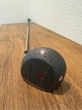 TaylorMade Black and Silver Golf Driver